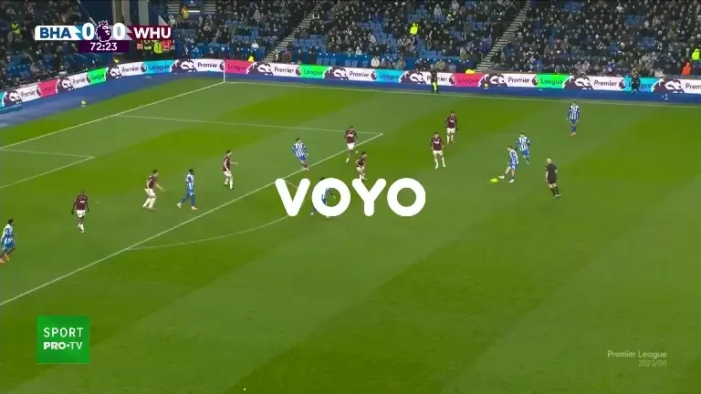 VOYO: Brighton - West Ham 1-1. Rezumatul meciului